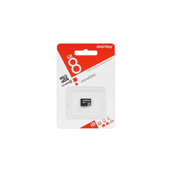 Карта памяти smartbuy microsdhc 8 гб